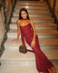Ines | Strapless Bodycon Maxi Dress