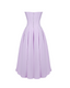 Aaliyah | Violet Corset Midi Dress