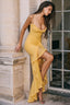Rina | Charming Ruffled Grown Dress
