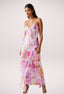 Leaara | Floral Ruffle Maxi Dress