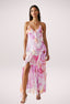 Leaara | Floral Ruffle Maxi Dress