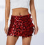 Alisha | Glitter Sequin Mini Skirt