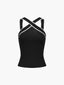 Bria | Crossed Design Tank Top