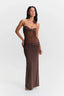 Leanaya | Detachable Straps Maxi Dress
