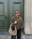 Katherine | Suede Textured Pilot Jacket