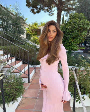 Tiaeva | Maternity Casual Long Sleeved Midi Dress