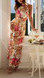 Charlotte | Floral Halter Maxi Dress