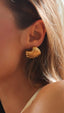 Talala | Gold Seashell Earrings