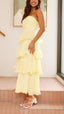 Sofia | Tiered Ruffle Maxi Dress