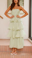 Sofia | Tiered Ruffle Maxi Dress
