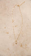 Daniela | Gold Pearl Pendant Necklace