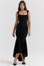 Chloe | Black Elegant Waist Dress