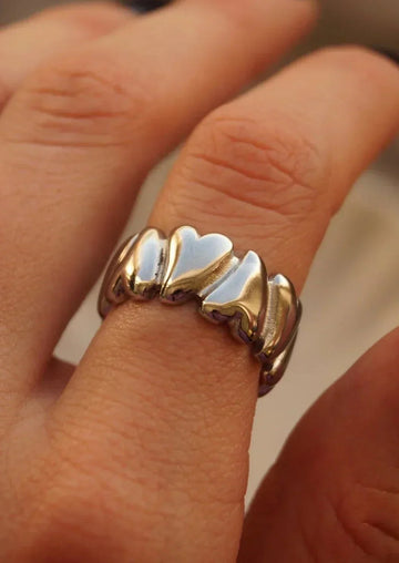 Mina | Wrap-Around Heart Ring